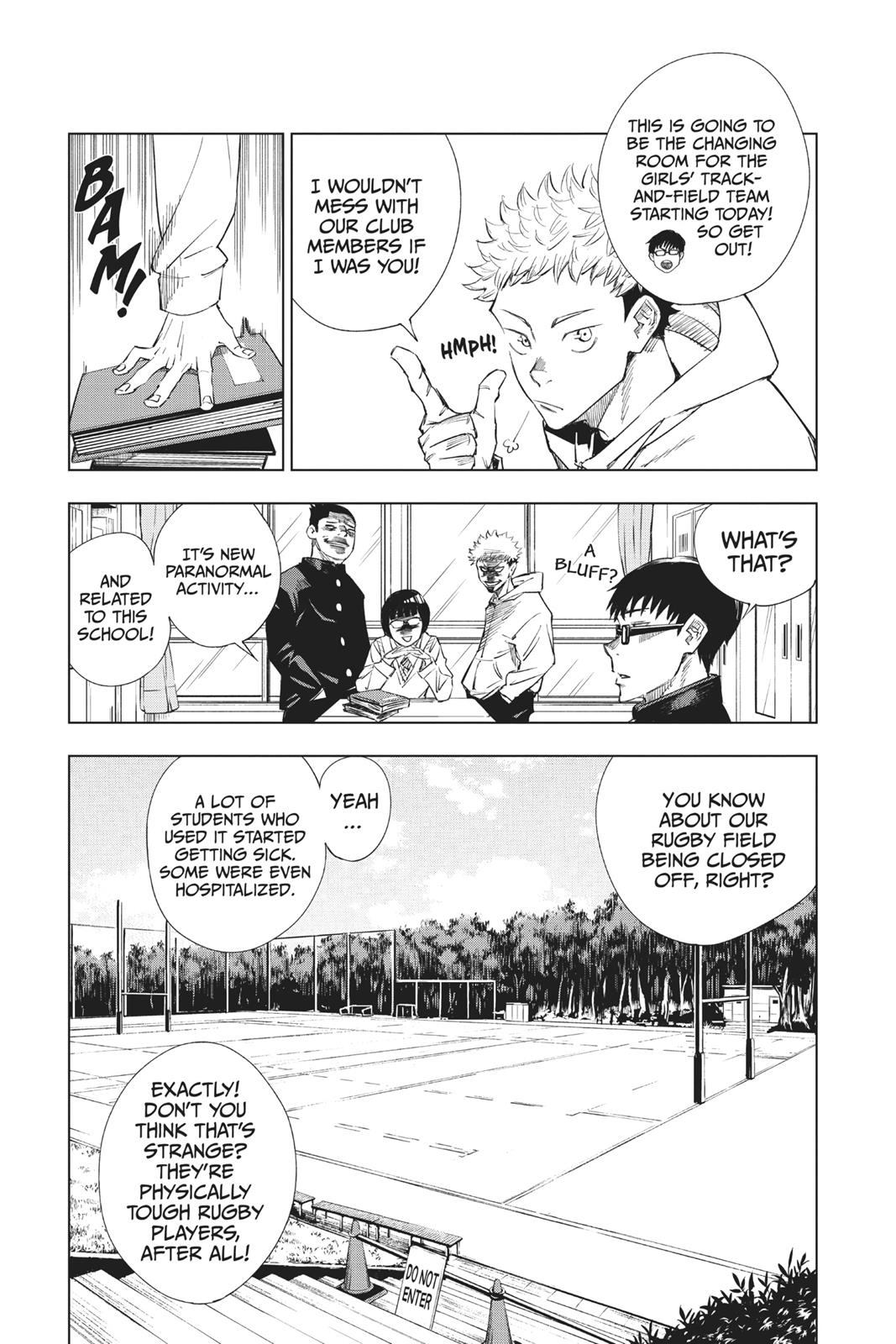 Jujutsu Kaisen chapter 1 page 11