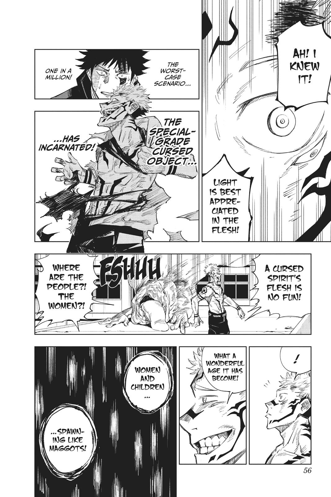 Jujutsu Kaisen chapter 1 page 54