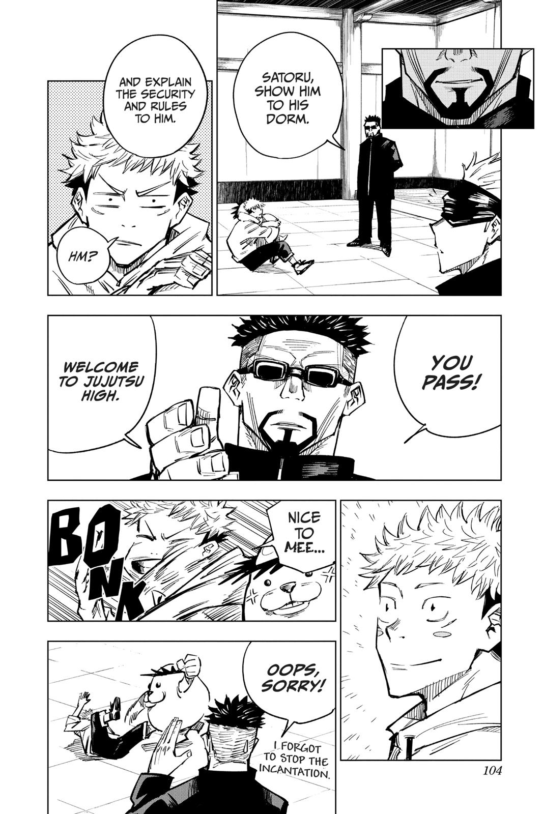 Jujutsu Kaisen chapter 3 page 17