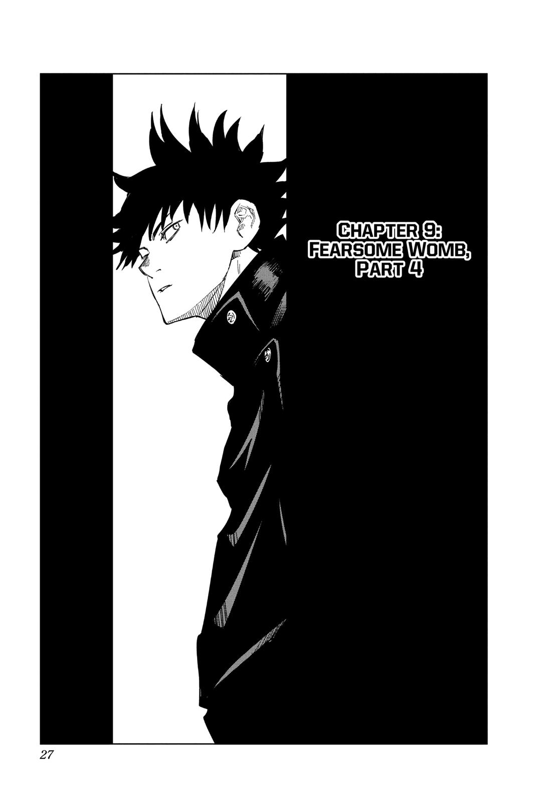 Jujutsu Kaisen chapter 9 page 1