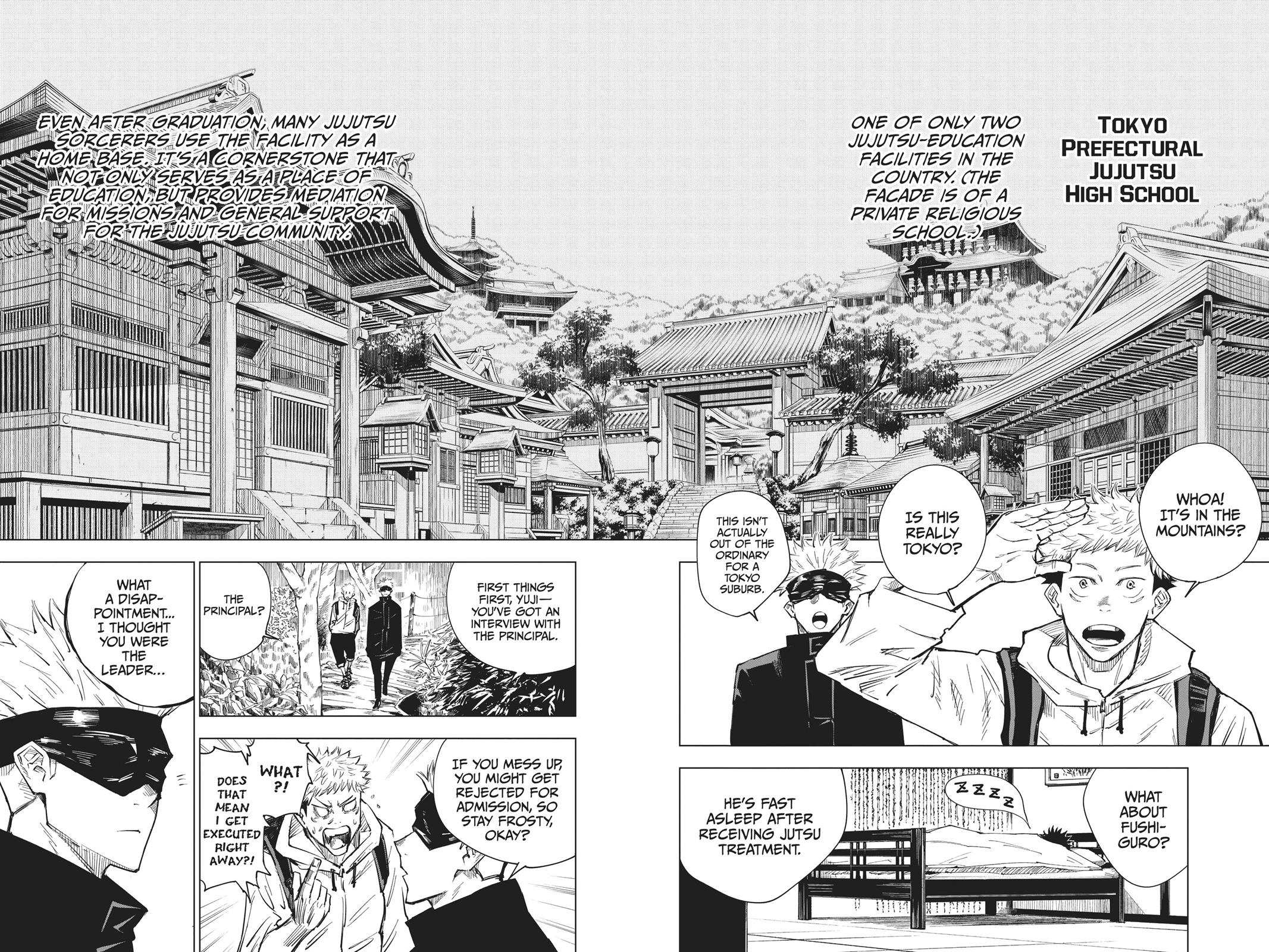 Jujutsu Kaisen chapter 3 page 2