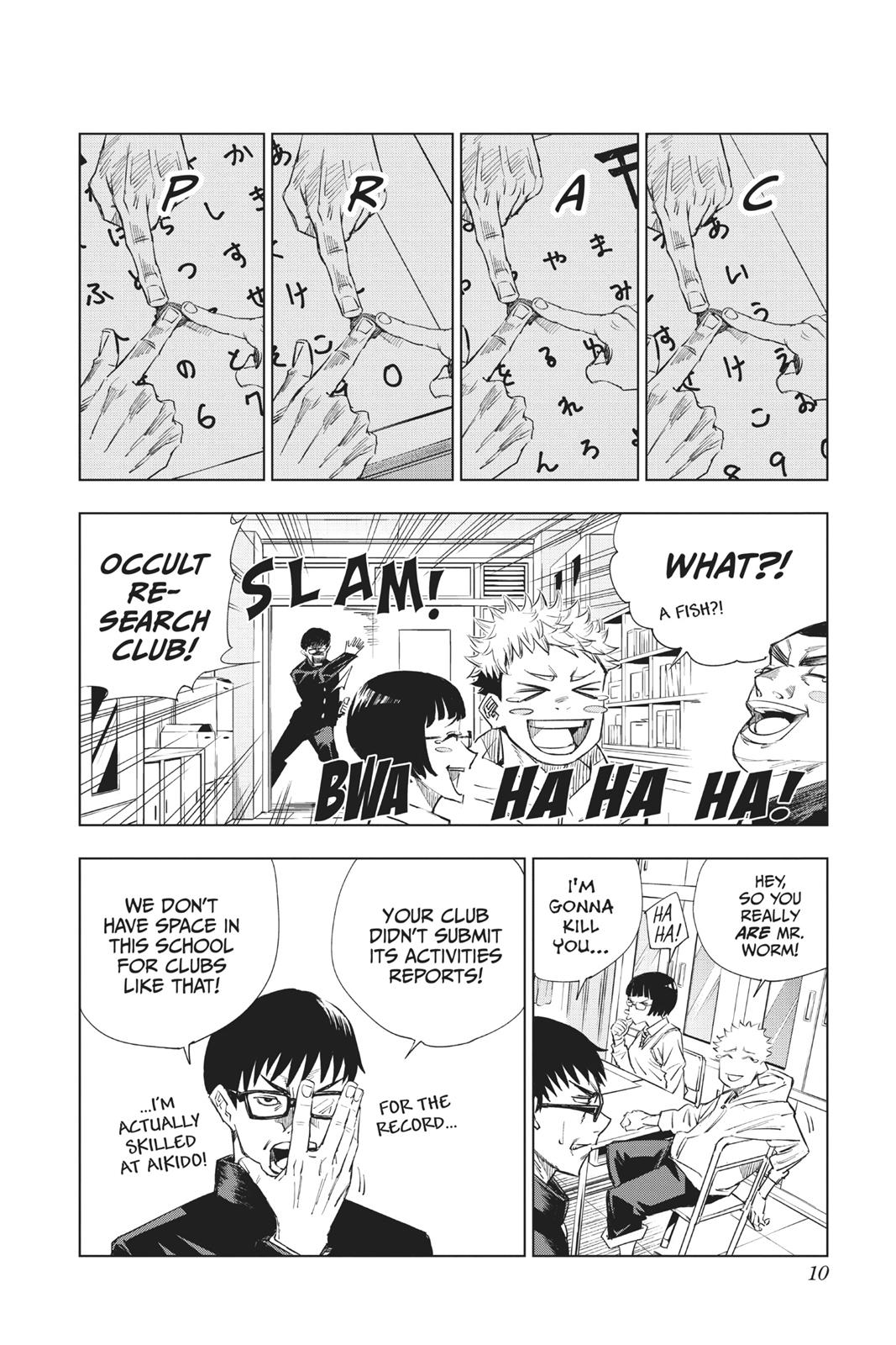 Jujutsu Kaisen chapter 1 page 10