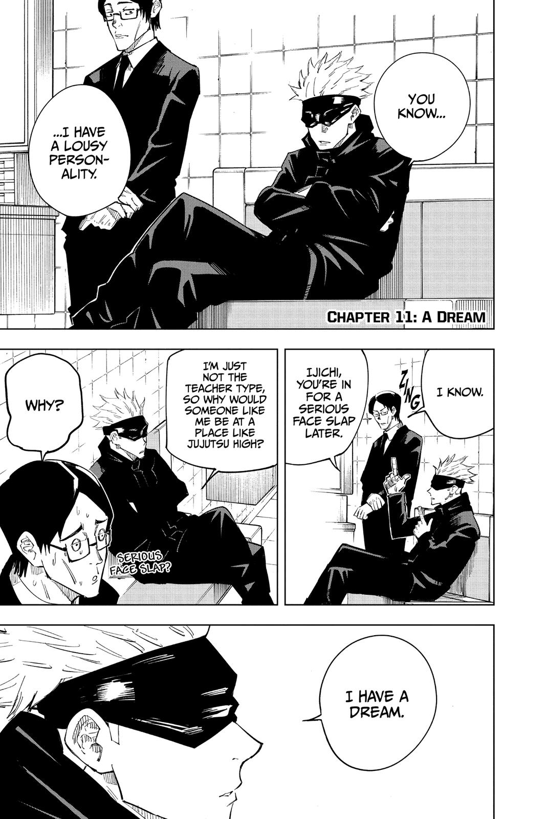 Jujutsu Kaisen chapter 11 page 1