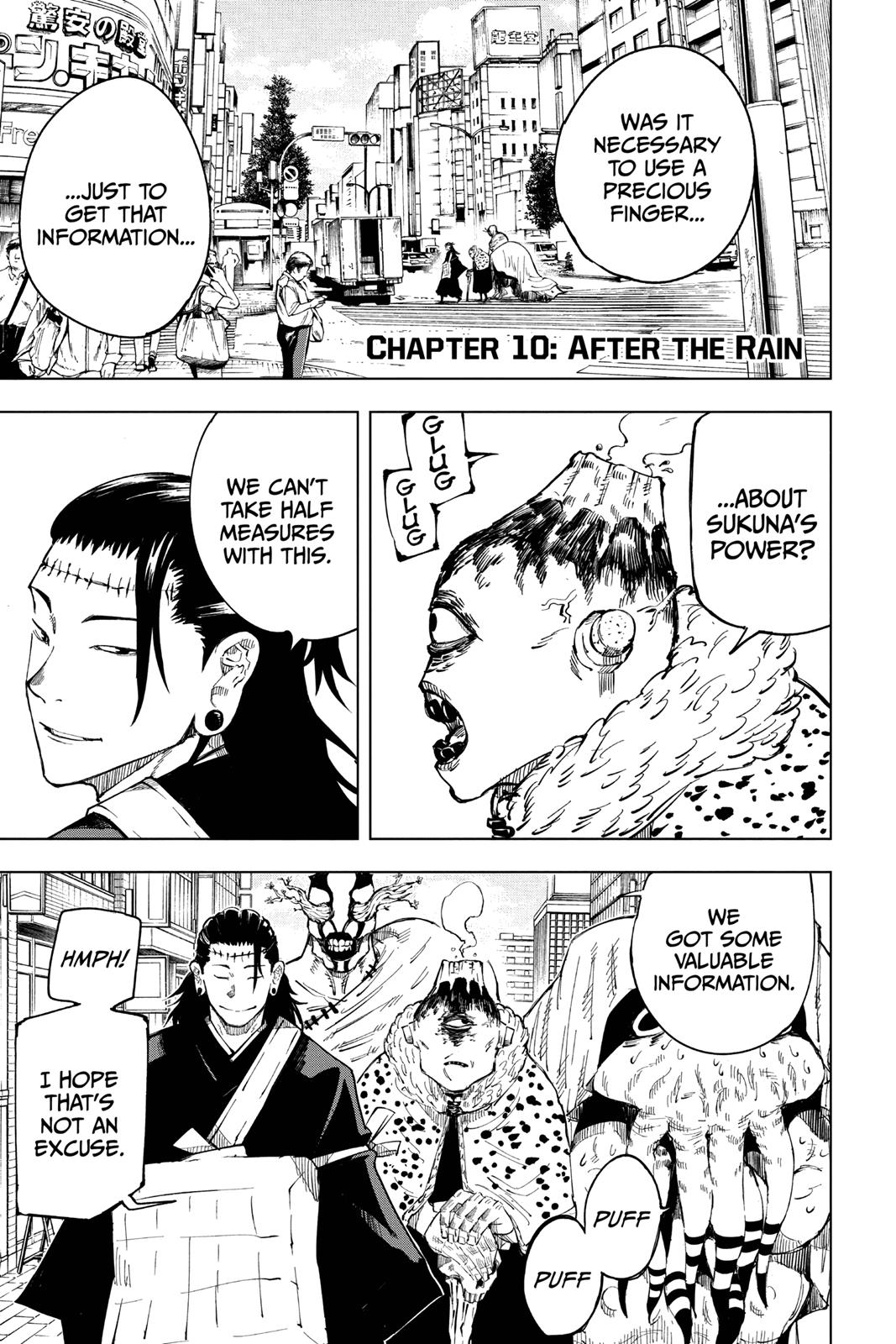 Jujutsu Kaisen chapter 10 page 1
