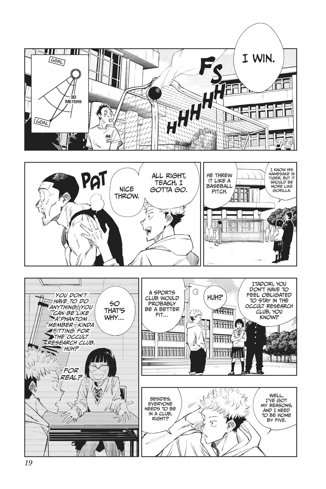 Jujutsu Kaisen chapter 1 page 19