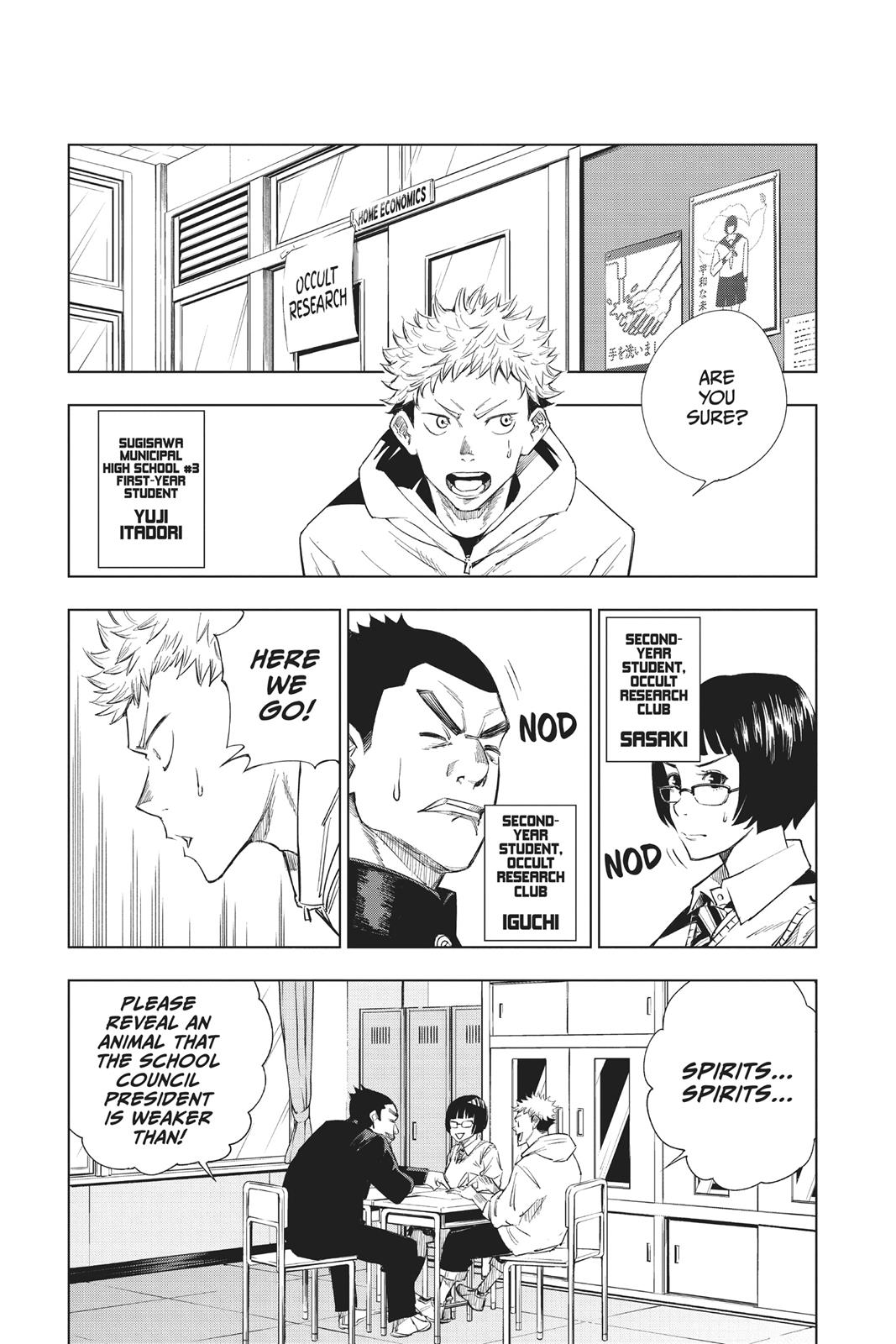 Jujutsu Kaisen chapter 1 page 9