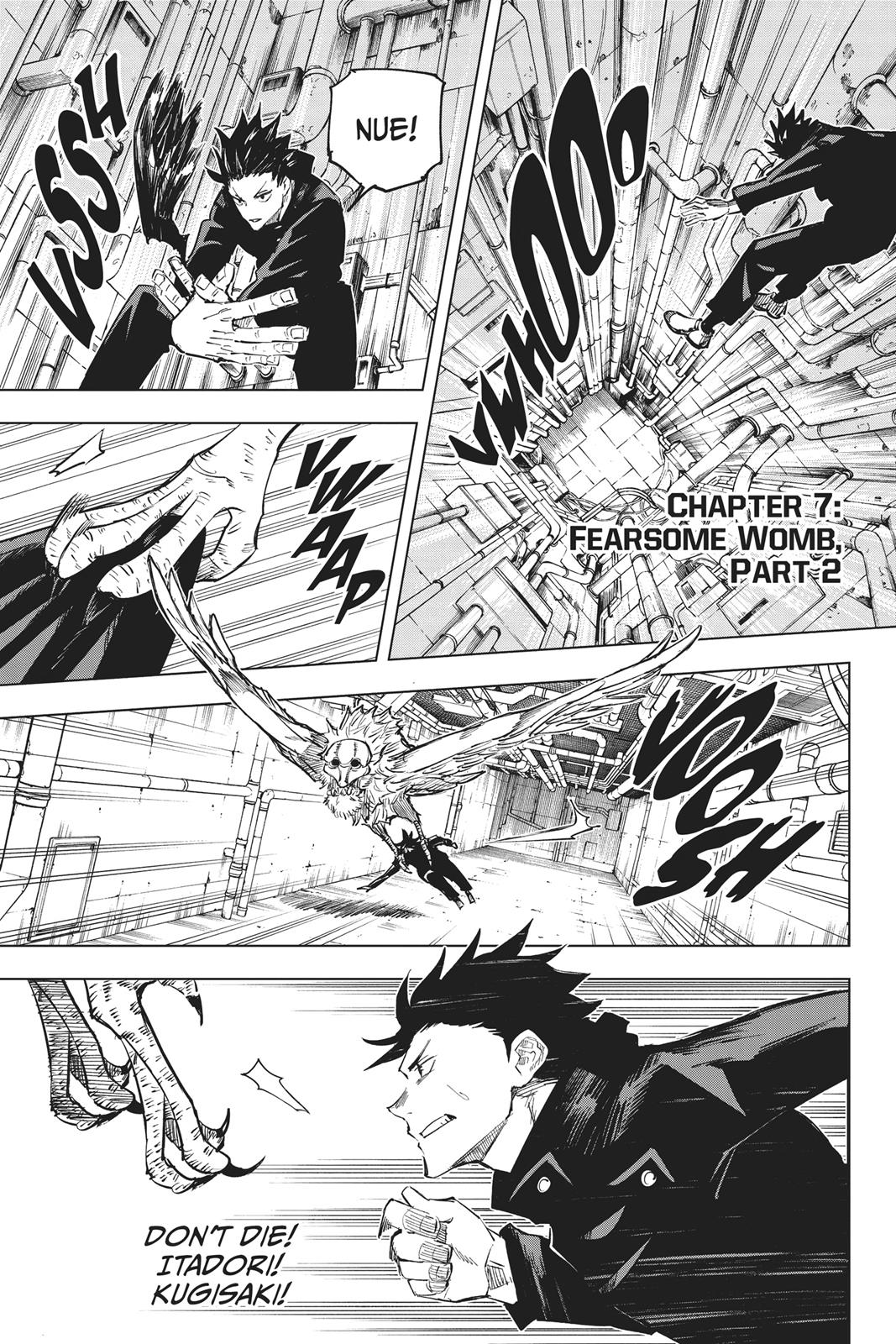 Jujutsu Kaisen chapter 7 page 1