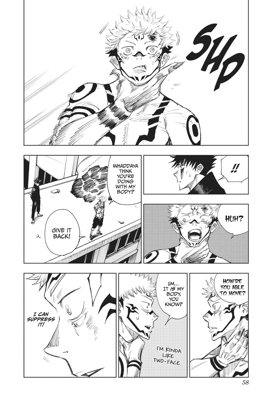 Jujutsu Kaisen chapter 1 page 56