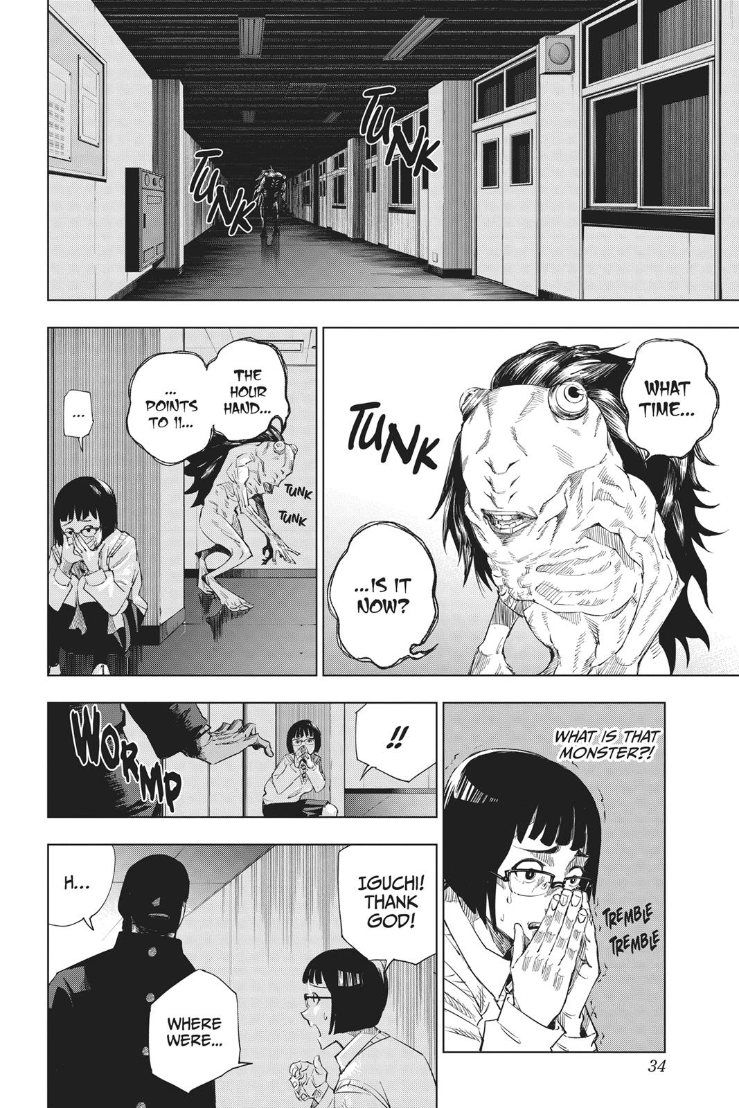 Jujutsu Kaisen chapter 1 page 34