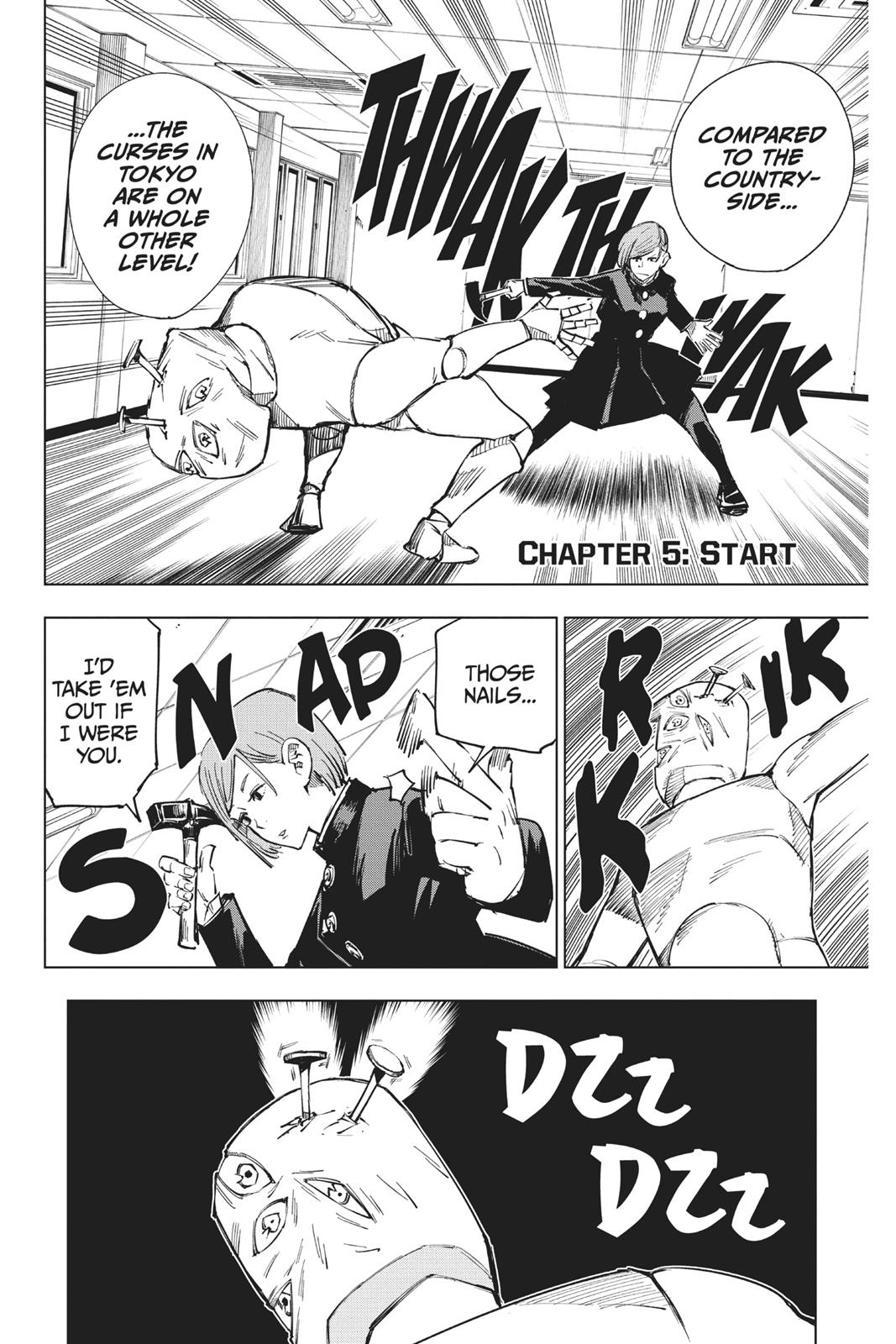 Jujutsu Kaisen chapter 5 page 1