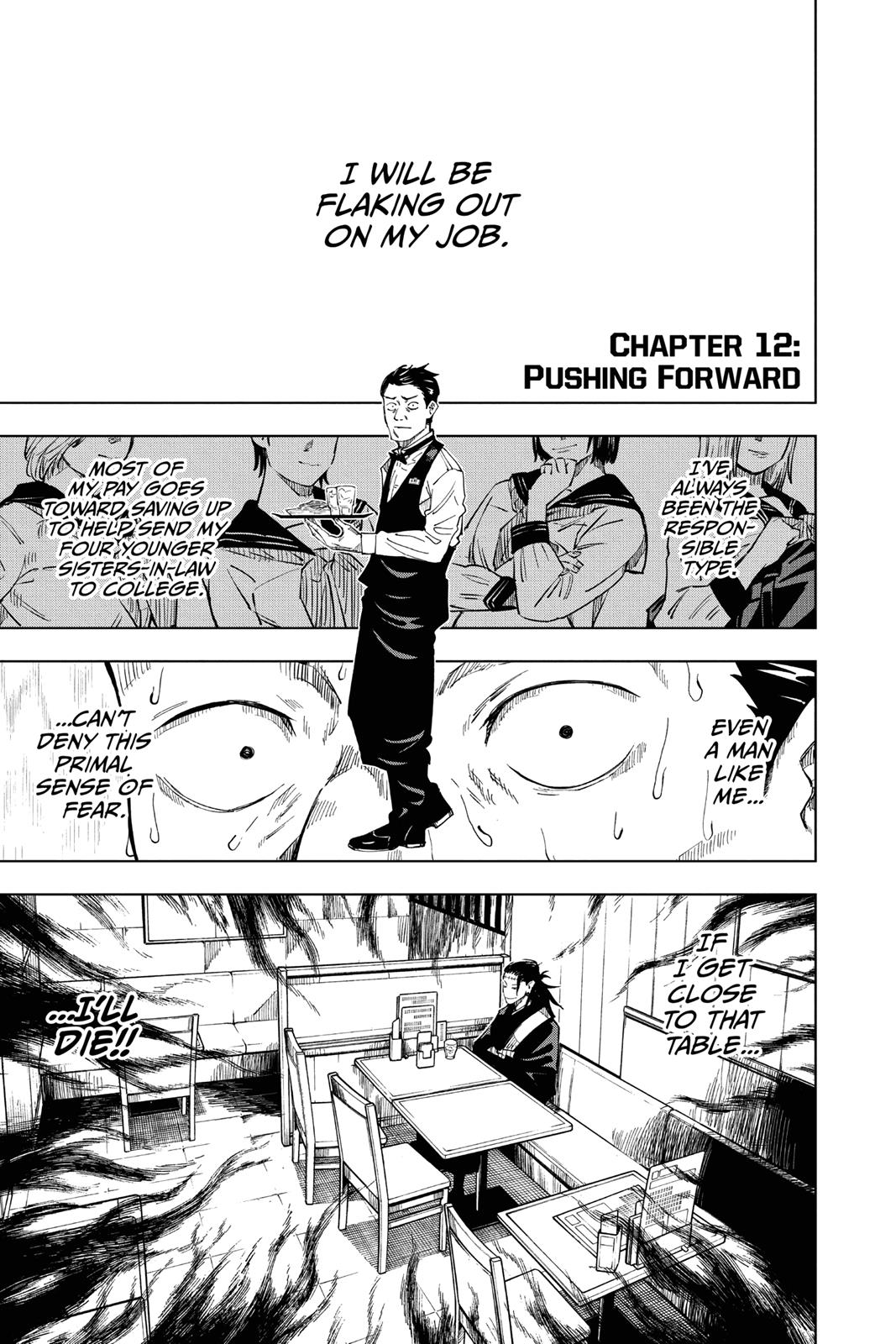 Jujutsu Kaisen chapter 12 page 1