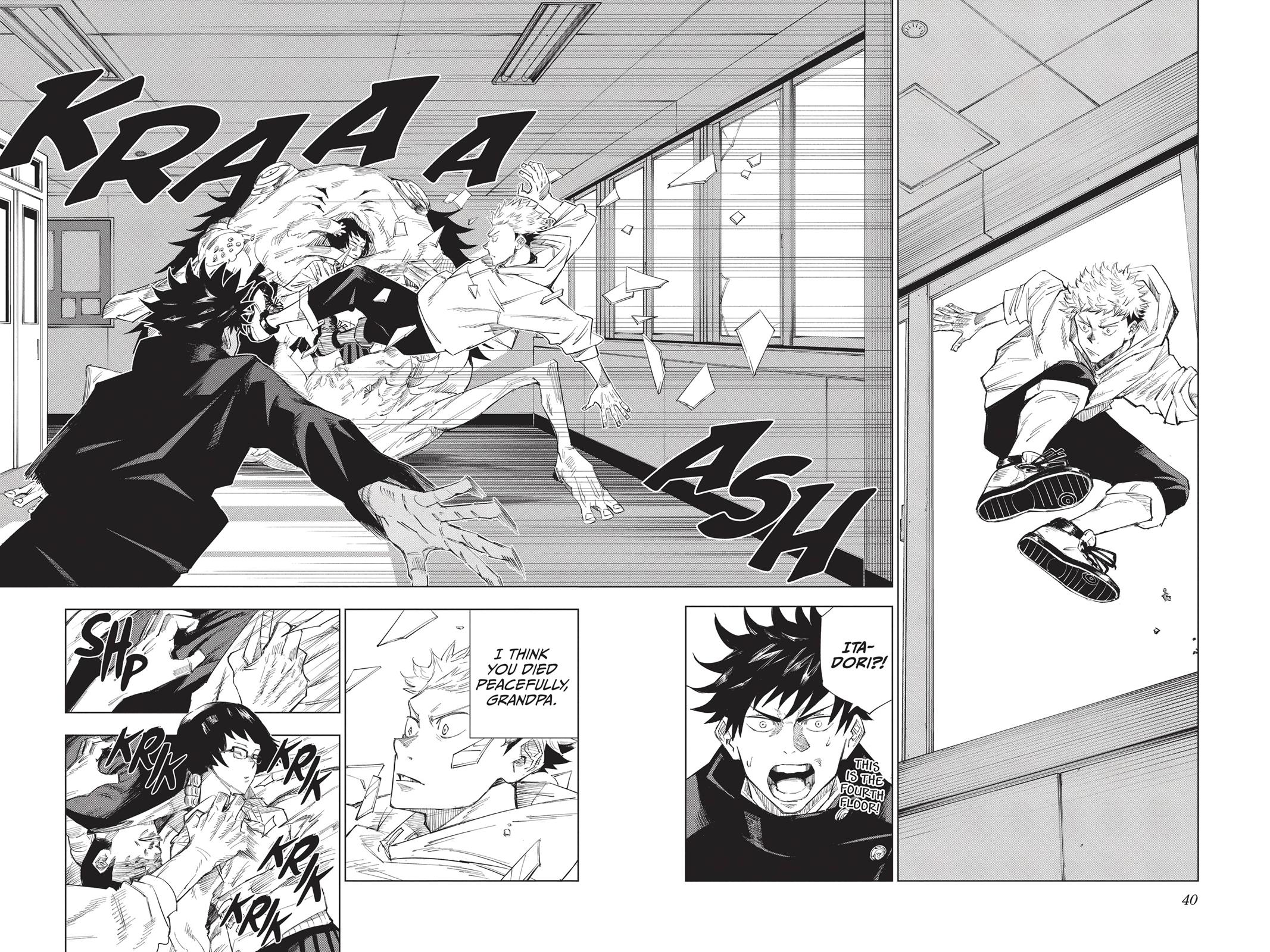 Jujutsu Kaisen chapter 1 page 40