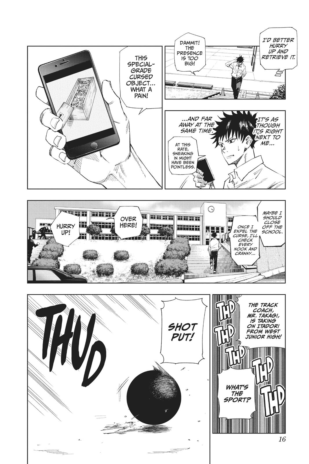 Jujutsu Kaisen chapter 1 page 16